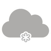 Bedeckt mit Schneeregen