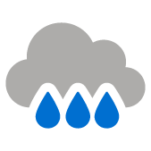 Starke Regenschauer Starke Regenschauer